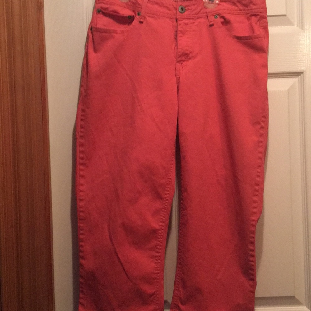 Faded glory/ peach capris